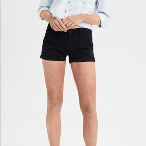 American Eagle Khaki Short Short